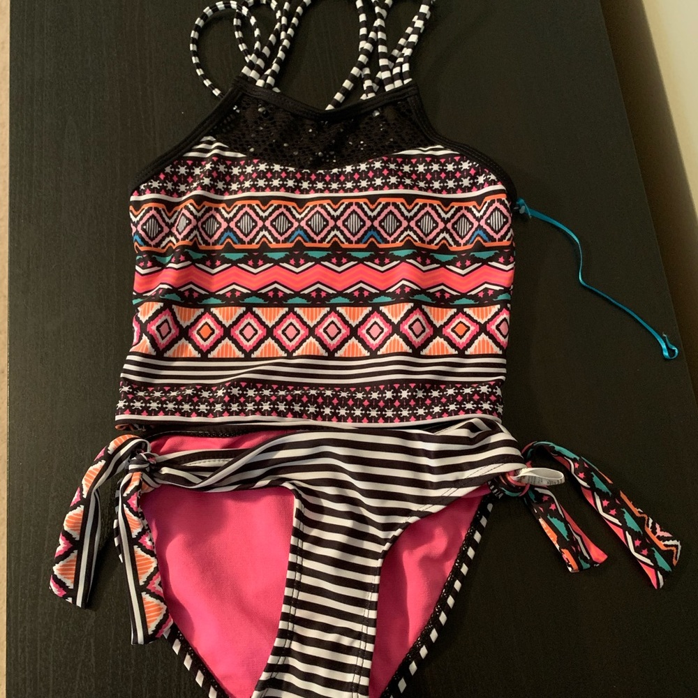 Little girls two piece swimsuit